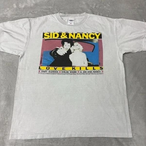 90s SID NANCY T-Shirt Nomura Kunichi Movie T Photo T - Picture 1 of 7
