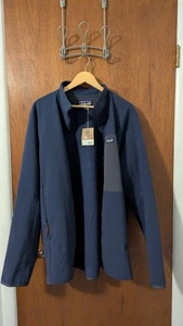 --NEW-- Patagonia Mens R2 TechFace Full Zip Fleece Jacket Stretch (XXL) Navy - Picture 1 of 3