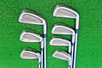 #4965 RH "VINTAGE"Wilson Payne Stewart NFL Set of Irons 3-9  w/steel shafts - Image 1 of 4