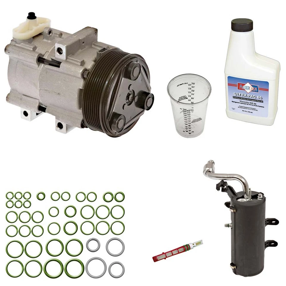Compressor CA Omega com kit de reparo A/C CSW para Ford Super Duty 1999-2004 - Imagem 1 de 1