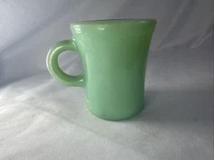 Taza de jadeíta Fire King de colección mango en C artículos pesados para restaurantes ancla enganche - Imagen 1 de 9