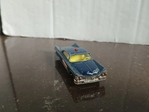 Husky Buick Electra Police Car Collectible Blue Model Toy 1960s #113 - Picture 1 of 8