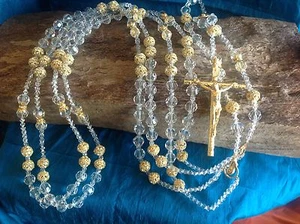 LAZO DE BODA DE CRISTAL CON ESTRÁS / LASSO DE CRISTAL CON BRILLANTES - Imagen 1 de 12