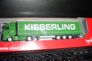 HERPA 302449 Mercedes-Benz Actros Streamspace 2.5 Lowlinerplanen-Sattelzug New - Picture 1 of 2