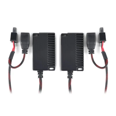 H7 LED Headlight High Low Beam Canbus Error Free Anti Flicker Resistor Canceller - Image 1 of 4