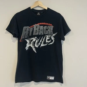 WWE Ryback Rules Logo Double Sided Mens Size S Black T Shirt - Picture 1 of 4
