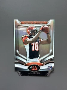 A.J. GREEN 2011 TOPPS PLATINUM #PDC-AG DIE-CUT BENGALS ROOKIE CARD RC BD4338 - Bild 1 von 3