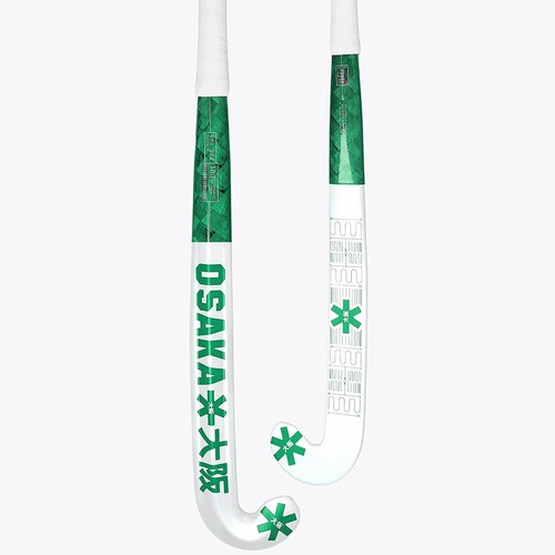 Osaka Future lab Pro Bow LTD Aquatic AWE Field Hockey Stick with 100% Carbon Construction, 18K Texteme Carbon Fabric, Hook slot Design, and Pro Bow Shape for Advanced 3D Skills 