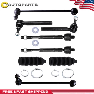 8x Suspensão dianteira de bota com barra oscilante para 2003-2004 Nissan Murano - Imagem 1 de 4