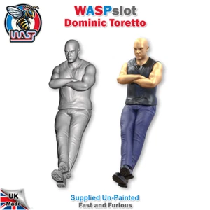Dominic Toretto Fast and Furious Unpainted Figure 1:24 Scale Wasp DT 24 - Picture 1 of 2