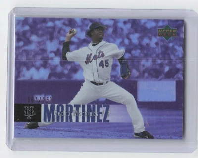 2006 Upper Deck Pedro Martinez #299 Special FX Purple Holo /150 Mets - Image 1 of 2