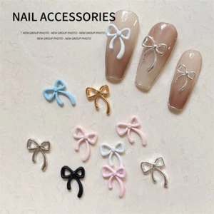 20pcs/Lot Cute Bowknot Nail Art Charm for Valentine's Day Christmas Day - Picture 1 of 17