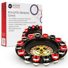 DRINKING ROULETTE PARTY SET SPIN SHOT STAG HEN GAME GLASS GAMES ADULT DRINKING