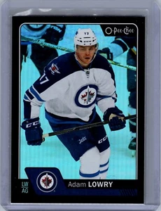 2016-17 O-Pee-Chee #191 Adam Lowry Black Rainbow Foil #/100 - Picture 1 of 2