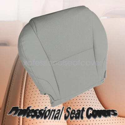 Gray Driver Bottom Perforated Leather Seat Cover For 2006-2013 Lexus IS250 350 - Image 1 of 4