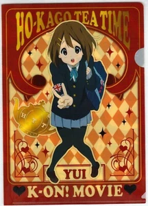 clear file folder K-ON anime Hirasawa Yui - Picture 1 of 2