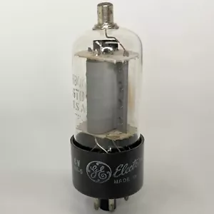 (1) Tubo testato GE 6BQ6GTB codice data CV 6BQ6 GTB General Electric 6BQ6 GTB tubo - Foto 1 di 4