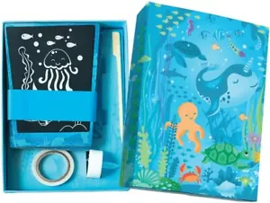 BOX CANDIY Totally Twilight Under The Sea Life Scratch Art Lantern Kit Keepsake - Picture 1 of 5