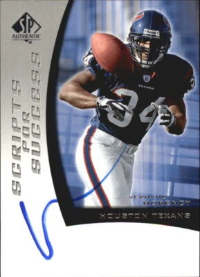 A2829- 2005 SP Authentic Scripts for Success Autographs #SSVM Vernand Morency - Image 1 of 2