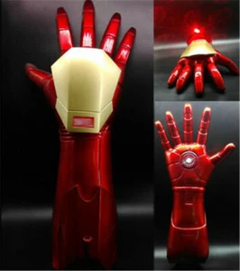 Guante 1:1 con disfraces de mano con luz LED Iron Man Stark de Iron Man de los Vengadores de Estados Unidos - Imagen 1 de 6