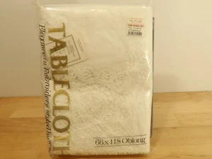 Athena Battenburg Weiß Spitze Tischdecke mit 12 Servietten Neu - Bild 1 von 10