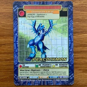 Peacockmon (NM) Bo-254 Digimon 2002 Series 5 - Picture 1 of 14