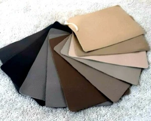 7" x 5" ~ Lot of 10 ~ Variety Colors Leather Rectangle Craft Pieces  ~ USA Soft  - Picture 1 of 7
