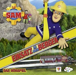 FEUERWEHRMANN SAM - EINSATZ IN DEN BERGEN-DAS HÖRSPIEL  CD NEW 