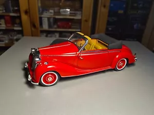 Signature Modells 1:18 Mercedes-Benz MB 170 S (1950) Cabrio rot  ohne OVP  GMA70 - Bild 1 von 24