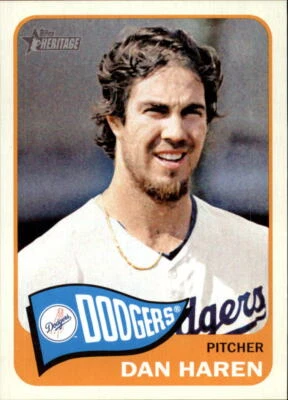 2014 Topps Heritage #79 Dan Haren - NM - Image 1 of 2