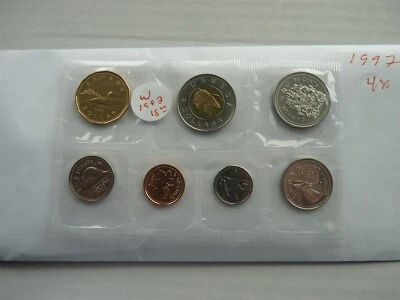 ORIGINAL 1997  W CANADA SCEALE PL SET  ROYAL CANADA MINT - Image 1 of 2