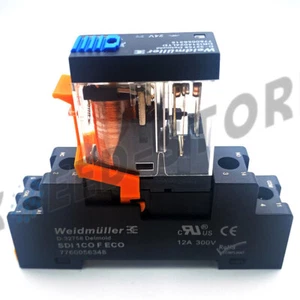 1PCS WEIDMULLER DRI314024LTD 24V With SDI 1CO F ECO Relay Socket - Picture 1 of 5