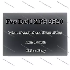 "Conjunto de pantalla no táctil LED LCD Dell XPS 15 9520 Precision 5570 FHD 15,6" gris - Imagen 1 de 8