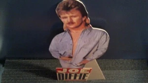 1992 JOE DIFFIE PROMO COUNTER STORE DISPLAY CARDBOARD STANDEE 15" X 6 1/2" - Picture 1 of 7