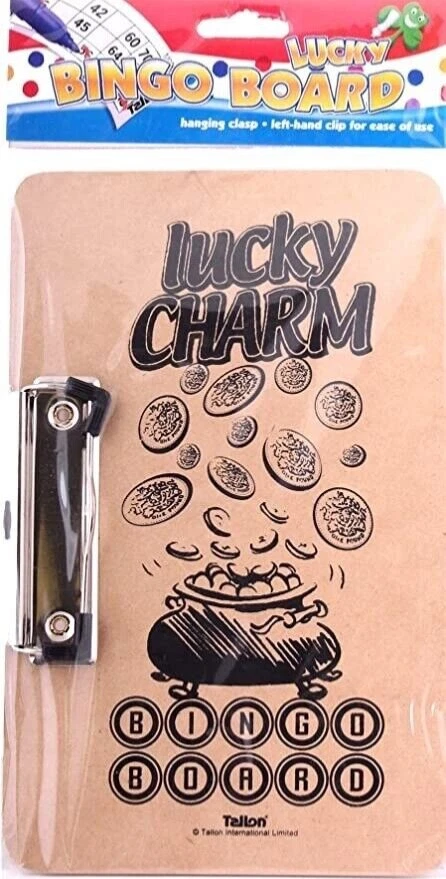 Tallon Bingo Board - Lucky Clasp Hand Clip 290 x 120mm Games Charm Family - Image 1 of 1