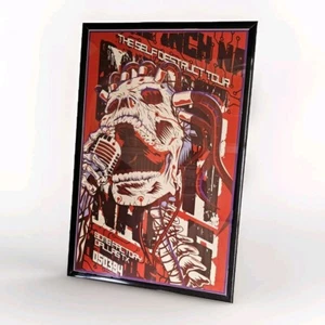 Nine Inch Nails 1994 Dallas Concert Poster 11 X 17 Framed - Picture 1 of 3