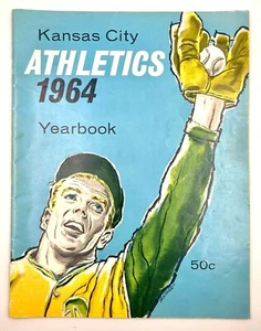 Kansas City Athletics 1964 Yearbook LaRussa Harrelson Lau Colavito - Picture 1 of 7