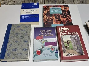 Menge 5 Vintage Bücher 4 sind Hardcover Landwirtschaft - Bild 1 von 3