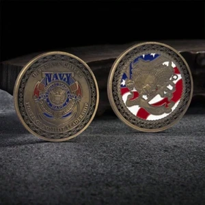 Navy Chiefs Challenge Coin Collectable Commemorative Military - Picture 1 of 6