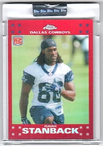 2007 Topps Chrome Red Refractors Uncirculated #TC175 Isaiah Stanback Rookie /199 - Picture 1 of 2