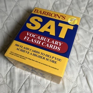 Barron's SAT Vokabeln Lernkarten: 500 Karten, von Green M.A. Sharon - sehr gut - Bild 1 von 6