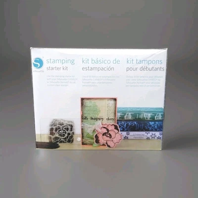 Kit de inicio de estampado de siluetas crea tus propias estampillas personalizadas nuevas piezas antiguas selladas Foto 1 de 4
