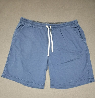 The Foundry Shorts Men's 3XLT Slate Blue Drawstring Casual Stretch Pockets - Image 1 of 4