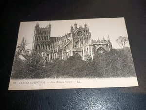 Die Kathedrale aus Bischofsgarten, EXETER, Devon L. L. / Levy & Leon # 64 - Bild 1 von 2