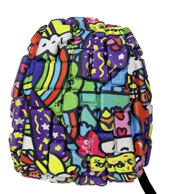 MadPax 3D Bubble Multicolored Backpack Great Condition Rare 14'' - Image 1 of 4
