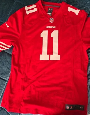 Camiseta Nike NFL San Francisco 49ers Alex Smith #11 Talla XL Roja Fútbol Foto 1 de 4
