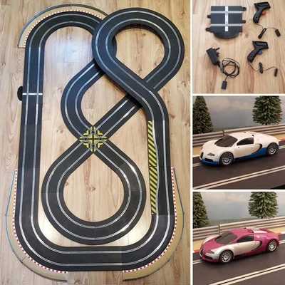 Scalextric Sport Track Set Layout With Veyron Cars AS10 * BLACK FRIDAY * - Image 1 of 4