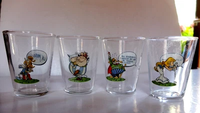 verre asterix et obelix nutella. 2017 - Photo 1/4