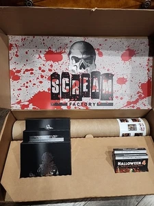 HALLOWEEN 1-5 Blu-ray Collectors Box Set Posters Vinyl Scream Factory New - Imagen 1 de 5