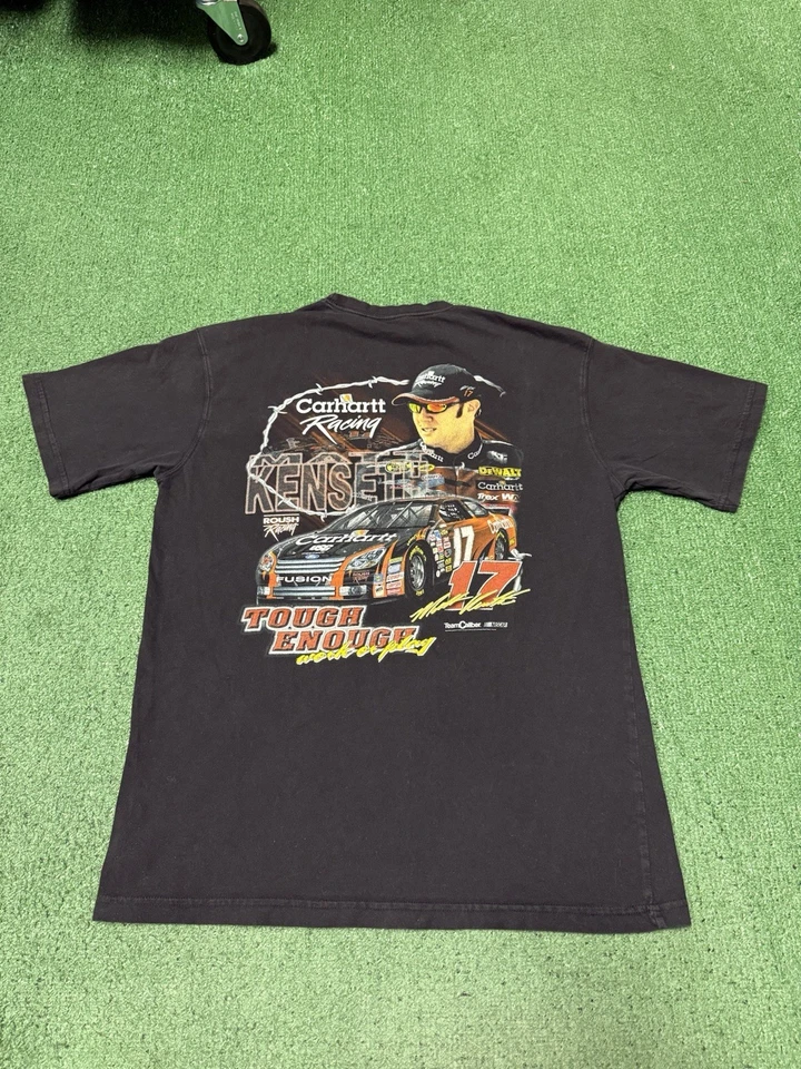 Camisa de Colección Carhartt Racing Matt Kenseth Para Hombre Talla Grande Negra Coche de Carreras Y2K Foto 1 de 4